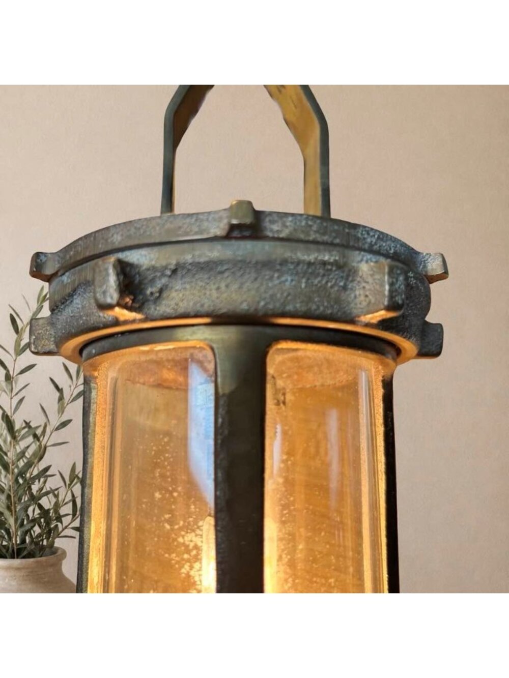 WWII Royal Navy Convoy Lantern Best & Lloyd 1941 PATT 16042 Brass Ship Light - Picture 12 of 13